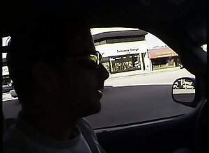 Spunky brunette amateur is outside indulging in some hard cock and anal