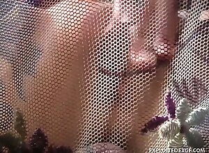 A petite and fresh teen pussy gets spread wide open for a close up