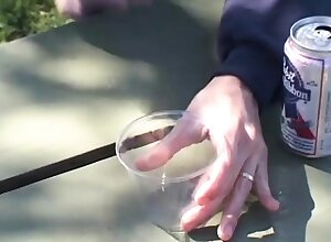 Hot as hell cock sleeve bitch Holie Stevens gets ravaged in an RV