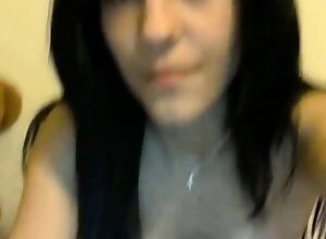 Skinny girl masturbates for BF on cam