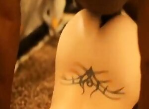 Sweet girl gets fucked by black cock