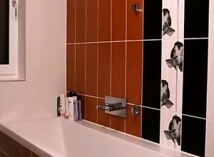 Hot bathroom sex video