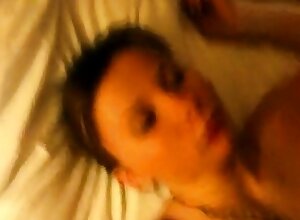 Large cum load covers cute girls face