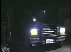 Sexy Holly Hollywood jumps on the big hard dick of a horny cop