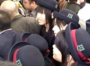 Japanese teen loving hardcore group sex