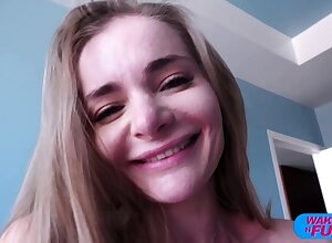 Amateur blonde teen dances before hardcore sex