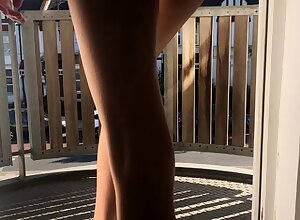 Hot amateur teen girl with big boobs toying pussy on cam