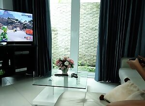 Anal lover Thai teen stretched by a BWC